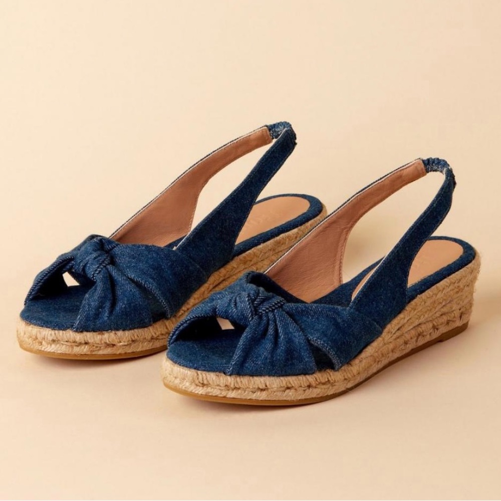 Rouje Denim Estelle Espadrilles